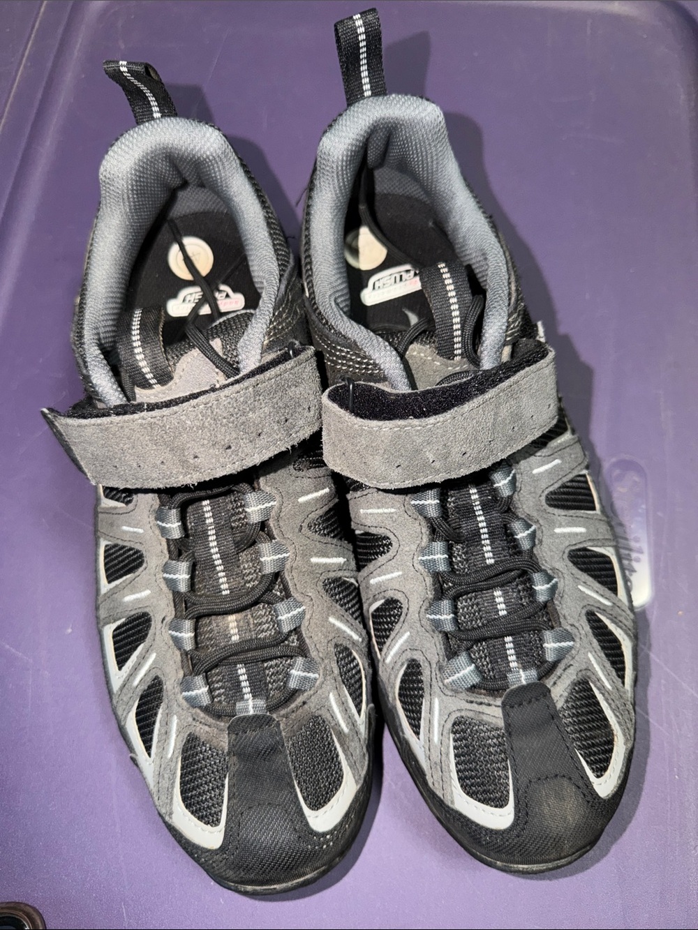 Specialized Black/Gray Mountain Bike cycling Shoes size 10.5